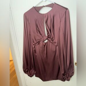 Anthropology Significant Other Satin Dress